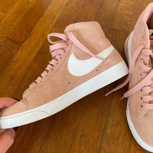 Pink Nike blazers